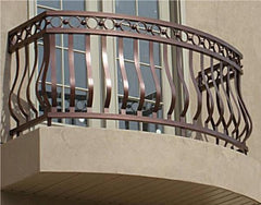 Custom Metal Porch and Balcony Railings